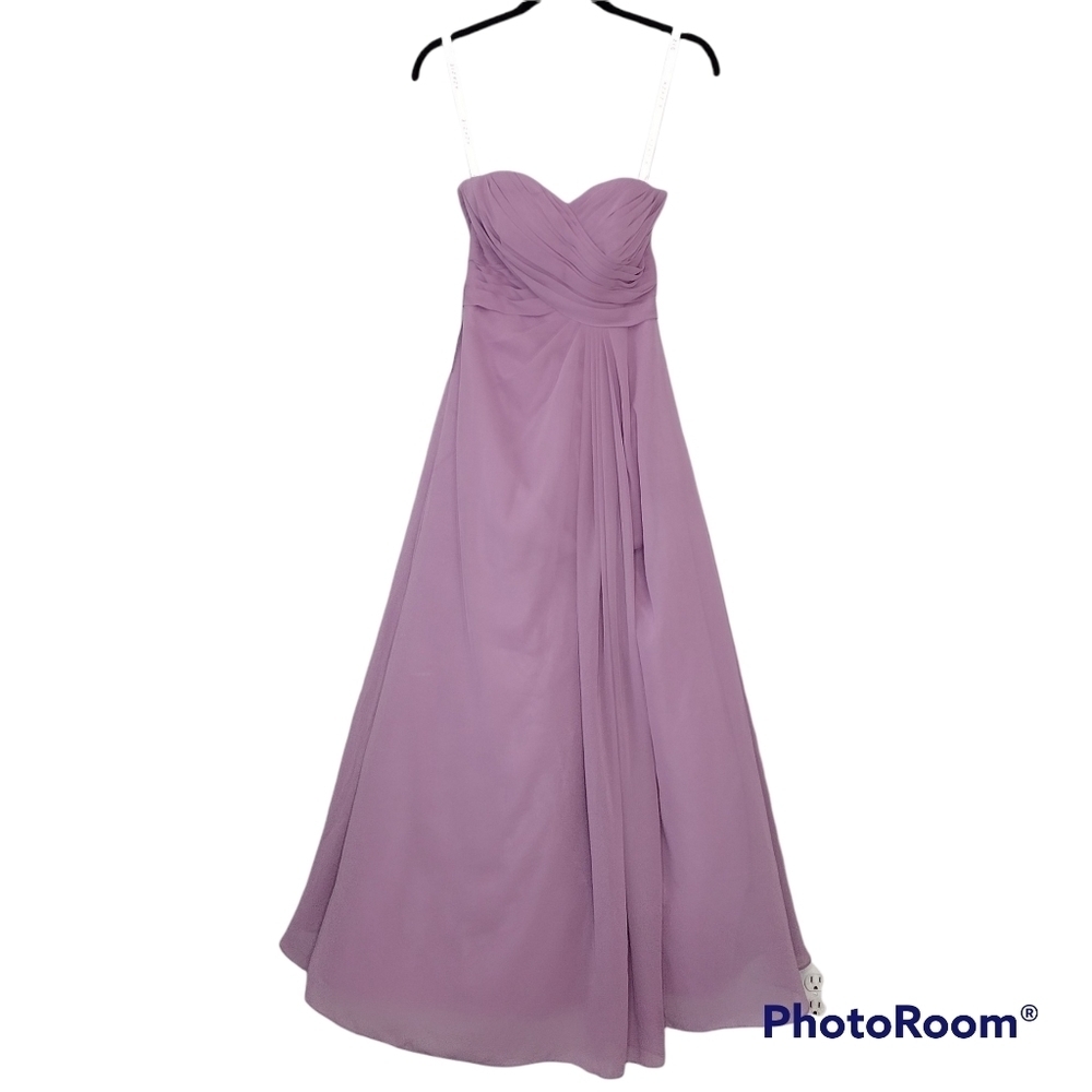 NWT AZAZIE Arabella Allure Wisteria Bridesmaid Maxi Dress